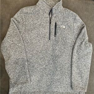 The North Face Gray Quarter-Zip Pullover